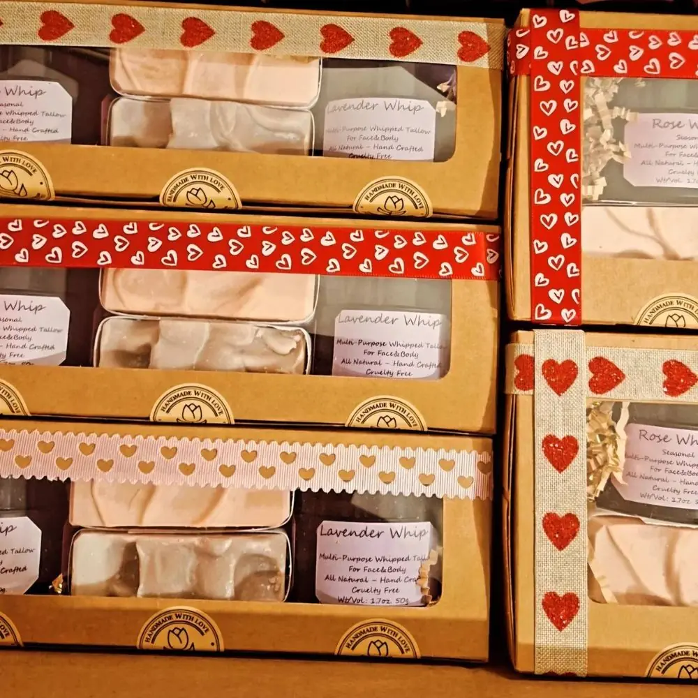 Whipped tallow and whip gift sets